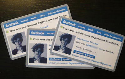 Facebook Business Card