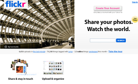 Flickr now