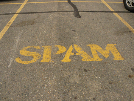 Spam Parking Only