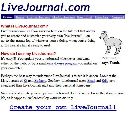 Old Livejournal