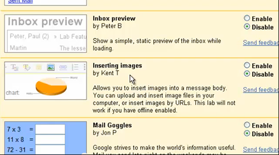 Directly Paste Images in Gmail